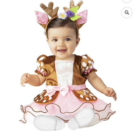 Other - Baby Deer Halloween Costume for Infants, Sizes 6-12M, by Way to Celebrate